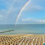 3sz Penthaus Luna Am Sandstrand Mit Meerblick & Balkon