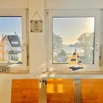 3sz Penthaus Luna Am Sandstrand Mit Meerblick & Balkon Apartmán *