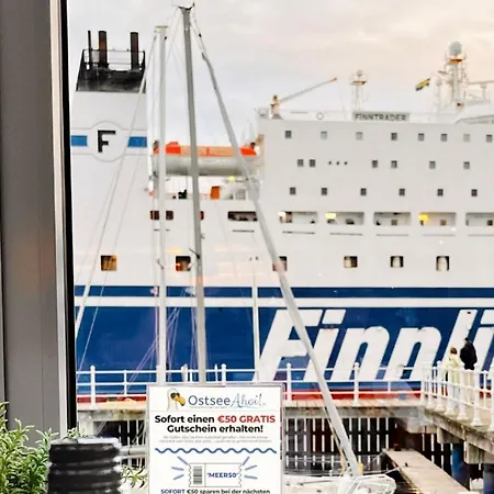 3sz Penthaus Luna Am Sandstrand Mit Meerblick & Balkon アパート