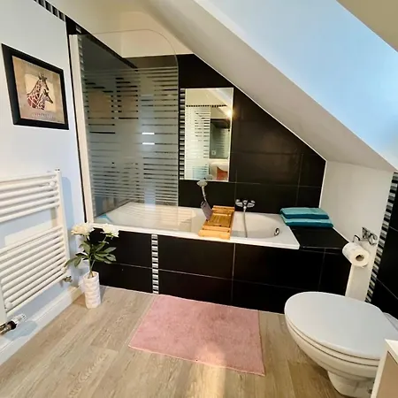 Apartment 3sz Penthaus Luna Am Sandstrand Mit Meerblick & Balkon