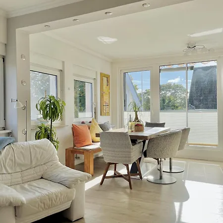 アパート 3sz Penthaus Luna Am Sandstrand Mit Meerblick & Balkon *