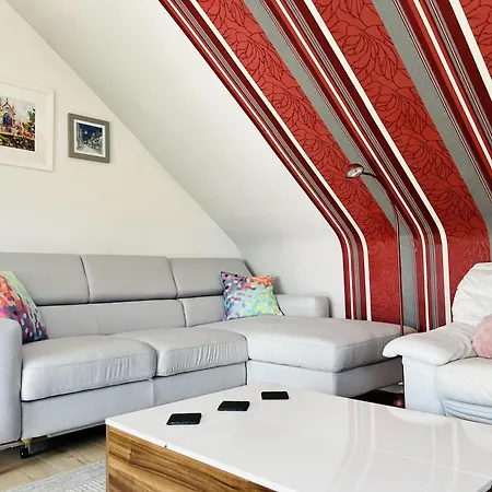 Appartement 3sz Penthaus Luna Am Sandstrand Mit Meerblick & Balkon Lübeck