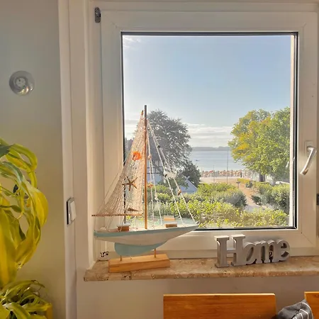 3sz Penthaus Luna Am Sandstrand Mit Meerblick & Balkon アパート