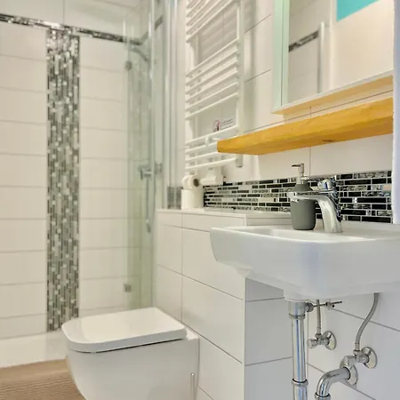 3sz Penthaus Luna Am Sandstrand Mit Meerblick & Balkon * Lubeck