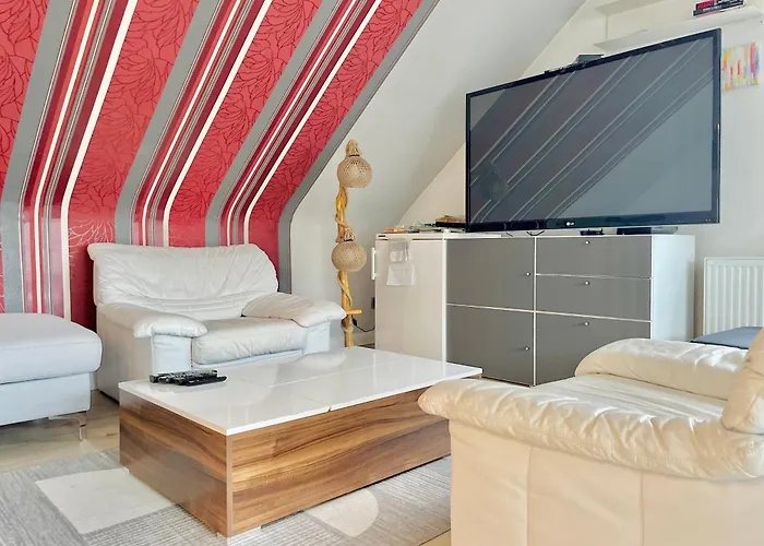 3sz Penthaus Luna Am Sandstrand Mit Meerblick & Balkon